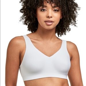White Bra 2-pack Comfy t-shirt bras wire free